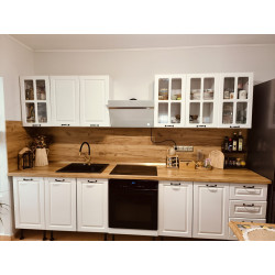 Mobila bucatarie alb square...