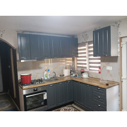 Mobila mdf antracit in L...